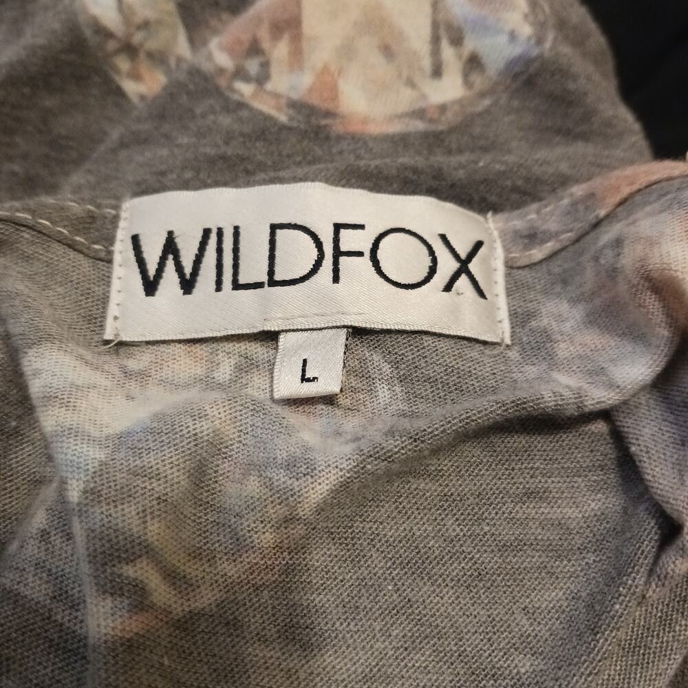 Wildfox Forever Diamond Print Cozy Raglan Tee NWOT - Picture 7 of 11